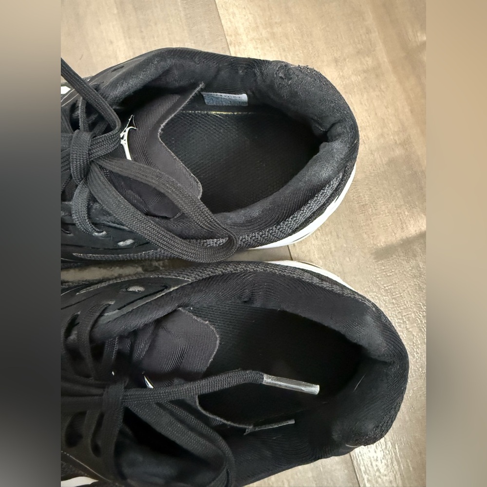 Mizuno Wave Lightning Z6 Volleyball Shoes Women 10 Black‎ White Low Top - Picture 9 of 16